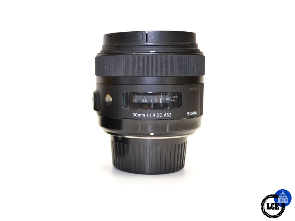 Used Sigma 30mm F1.4 DC Art - Nikon F Mount| London Camera 