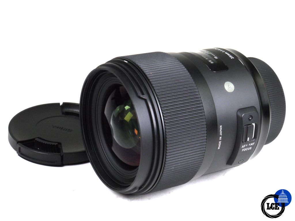 Sigma DG 35mm F1.4 HSM - Art - Nikon AF-S Fitting