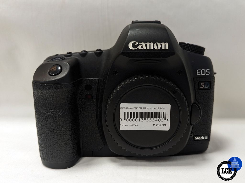 Canon EOS 5D MKII Body Low Shutter Count 10.5K