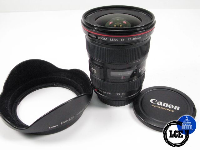 Canon EF 17-40mm f4 L USM