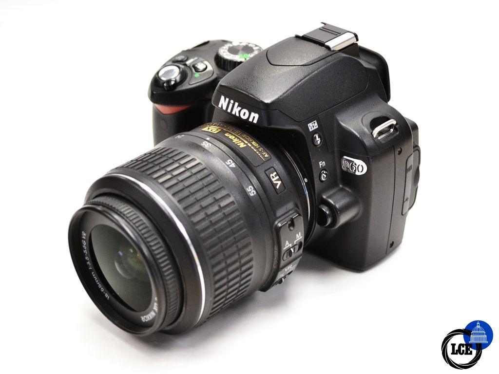 Nikon D60 + 18-55mm F3.5-5.6 *25,728 shutter count*