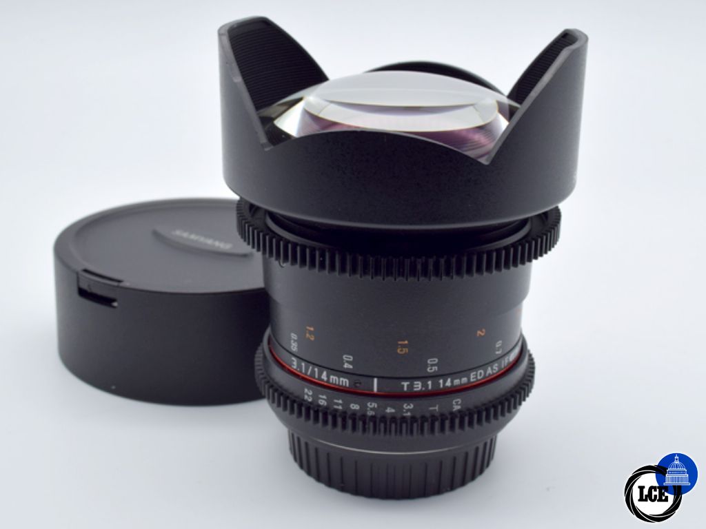 Samyang 14mm T3.1ED AS IF UMC II (Canon fit)