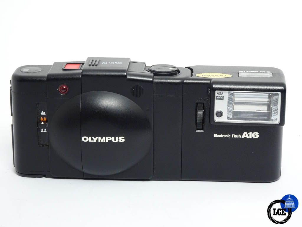 Olympus XA2+A16 flash kit