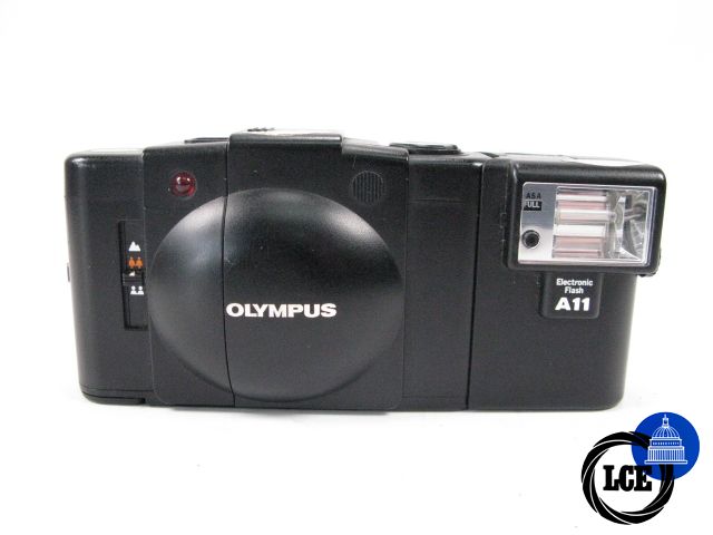 Olympus XA-2 + A11 Flash
