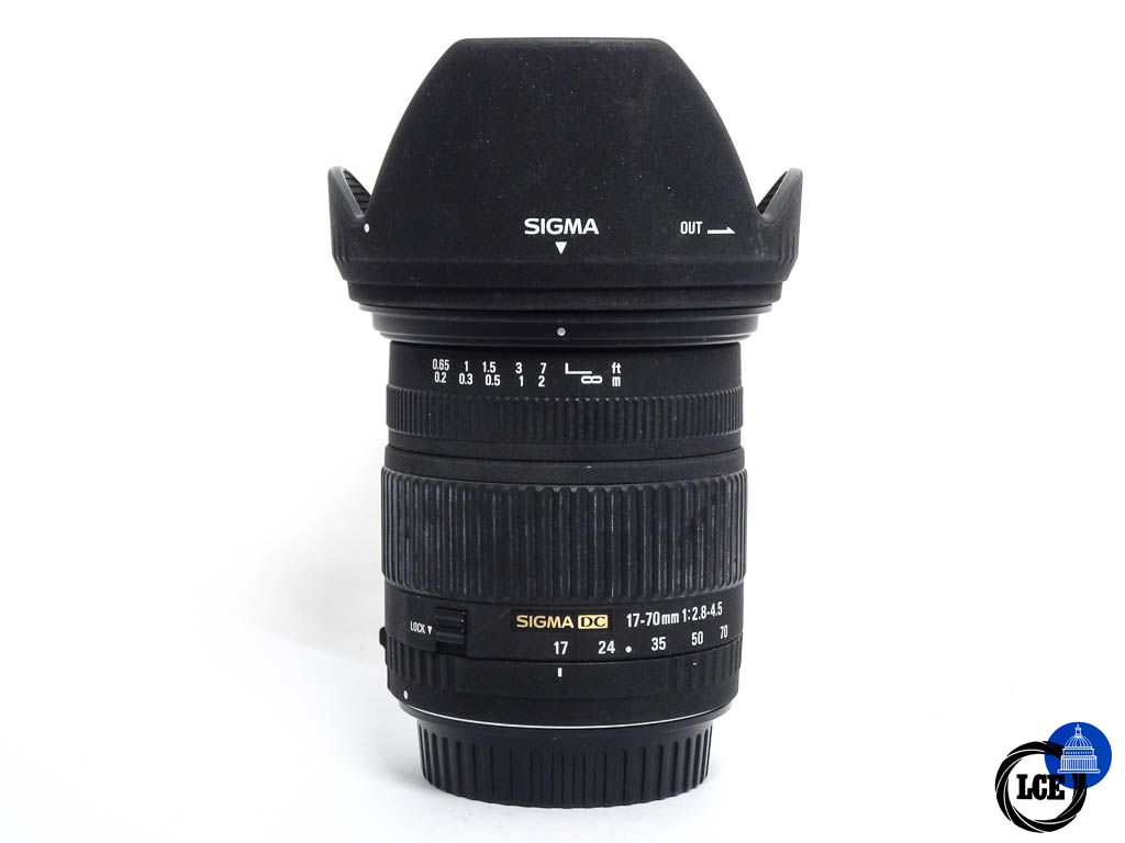 Sigma 17-70mm f/2.8-4.5 DC for Canon EF-S 