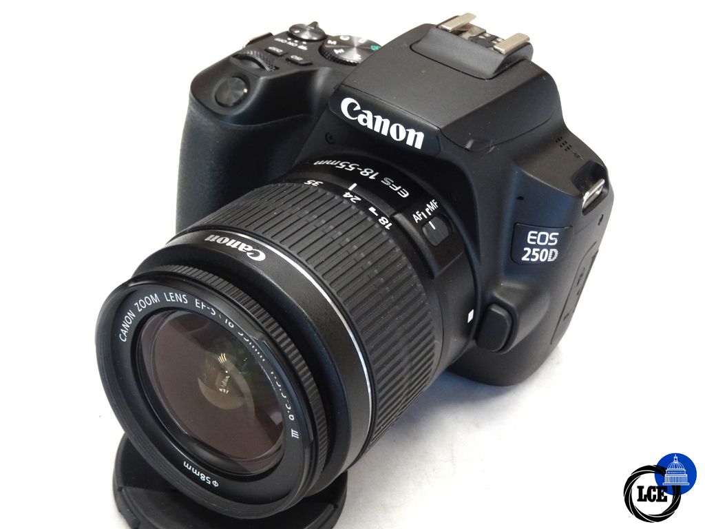 Canon EOS 250D + 18-55mm 
