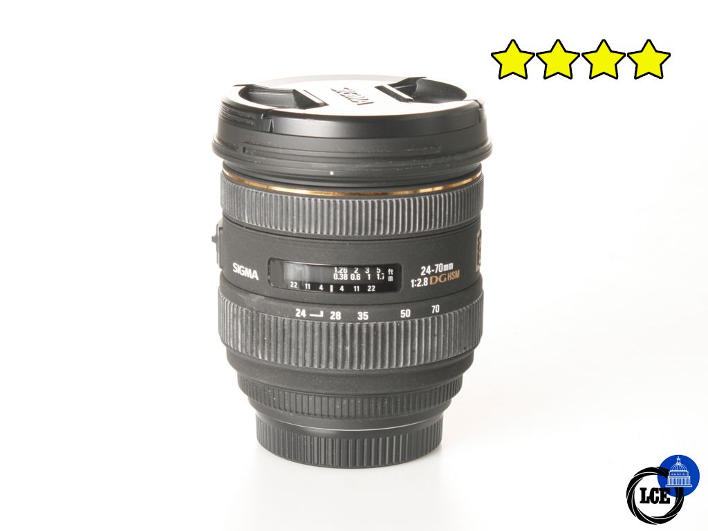 Sigma 24-70mm f2.8 DG HSM EX - Sony A-Mount (with Hood)