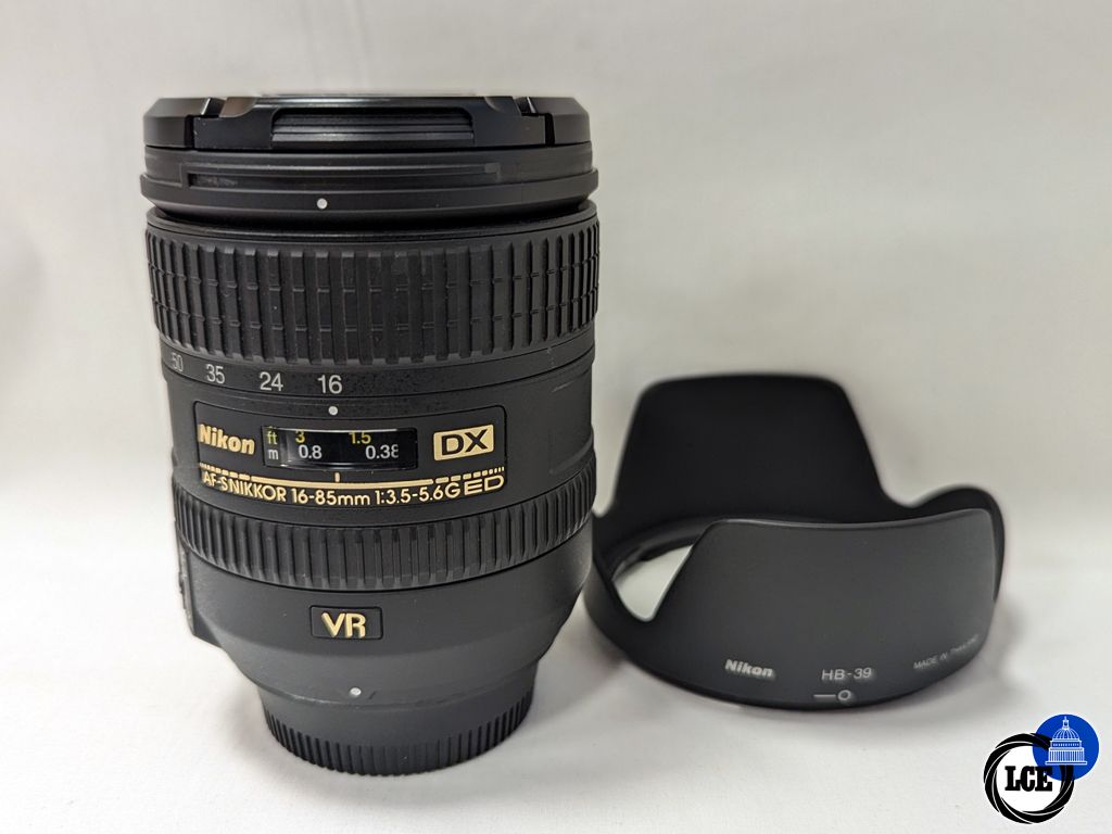 Nikon AF-S 16-85mm f3.5-5.6G ED VR DX