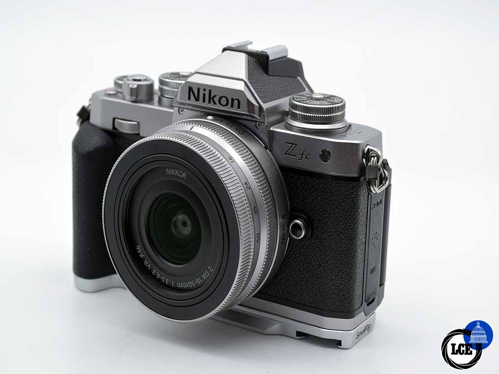 Nikon Z fc with Z DX 16-50mm VR Zoom & SmallRig Metal Hand Grip (Boxed, only 2999 Actuations)