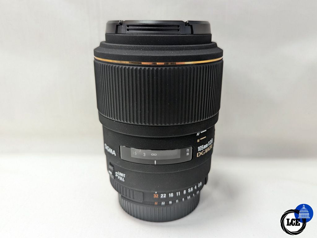 Sigma 105mm f2.8 Macro EX Non Motored Nikon Fit