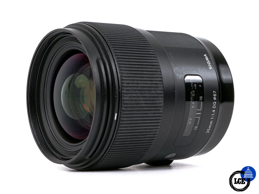 Sigma 35mm f1.4 DG 'A' Canon EF Mount