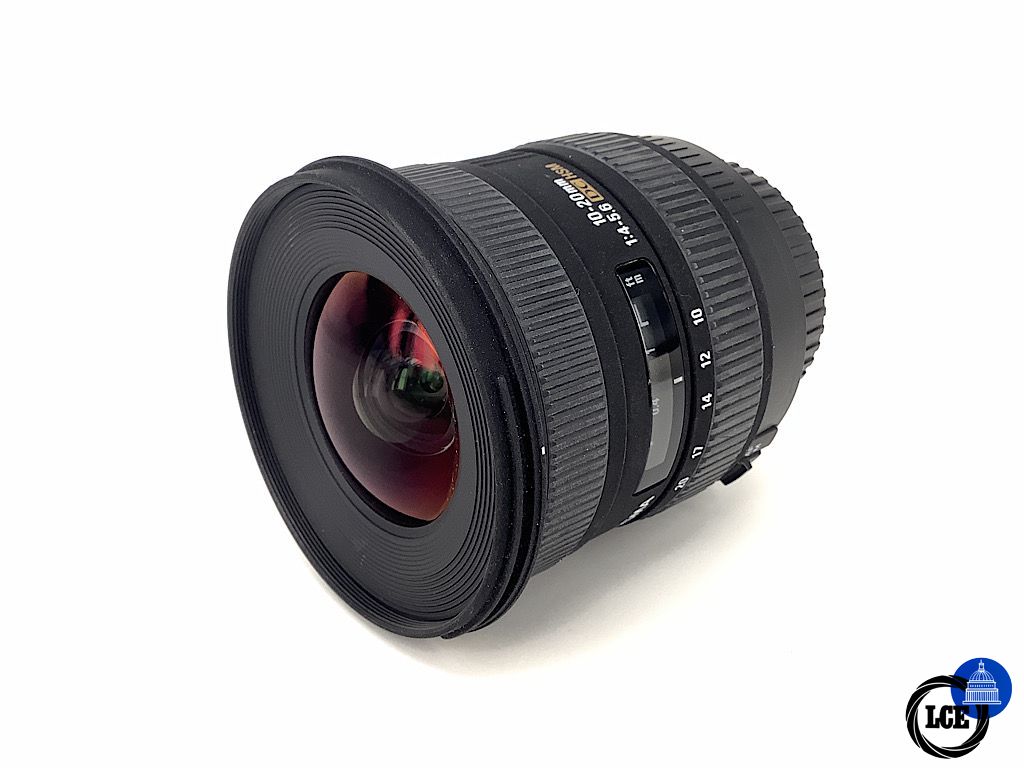 Sigma 10-20mm f4.-5.6 DC Canon EF-S Fit