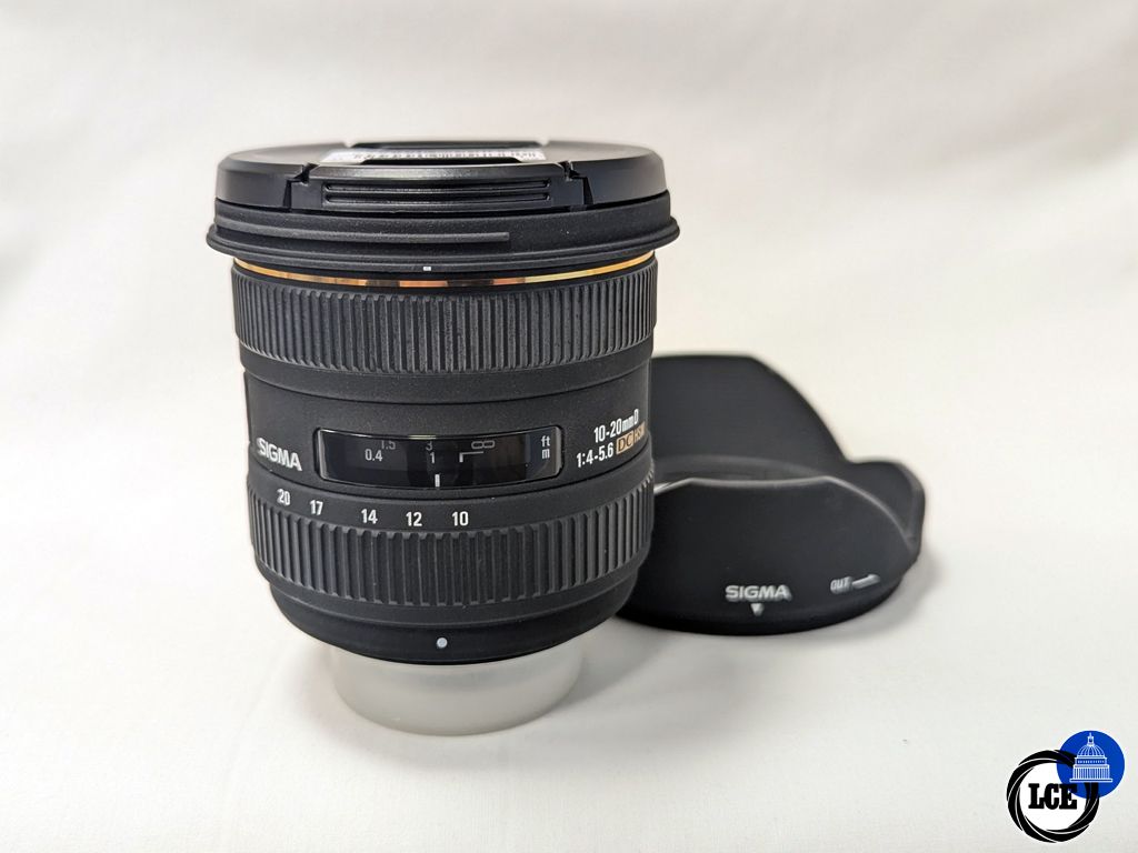 Sigma 10-20mm F4-5.6 DC Nikon Fit 