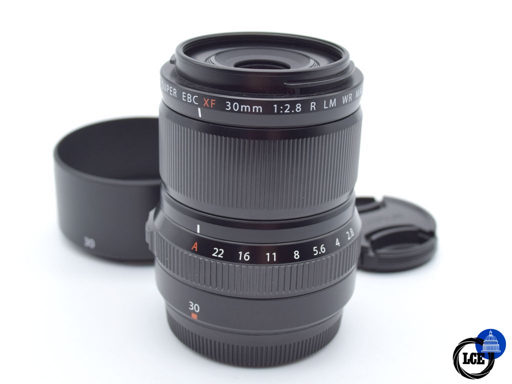 FujiFilm XF 30mm f/2.8 R LM WR Macro (inc Box & Hood)