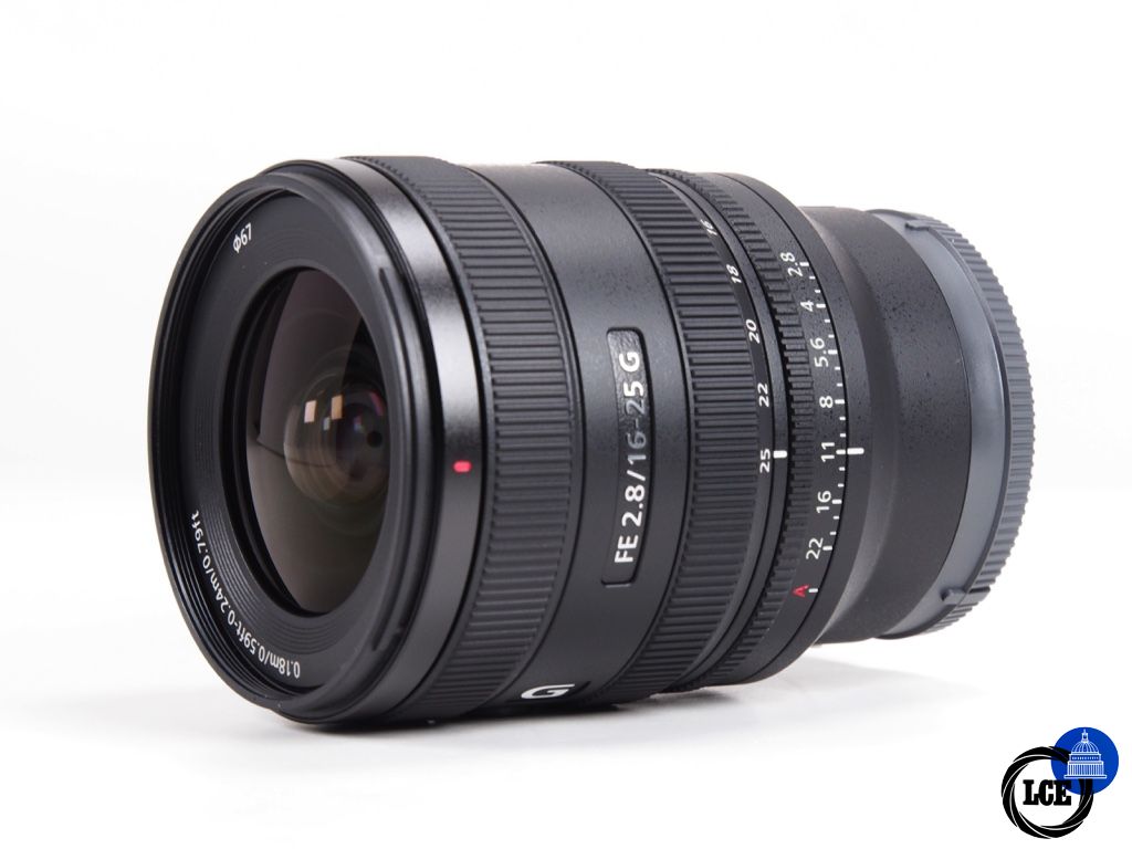 Sony FE 16-25mm F2.8 G 