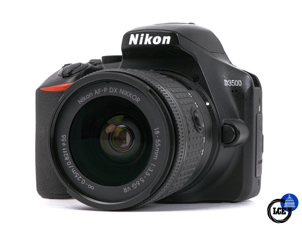 Nikon D3500 + AF-P 18-55mm VR **24k Shutter Count**