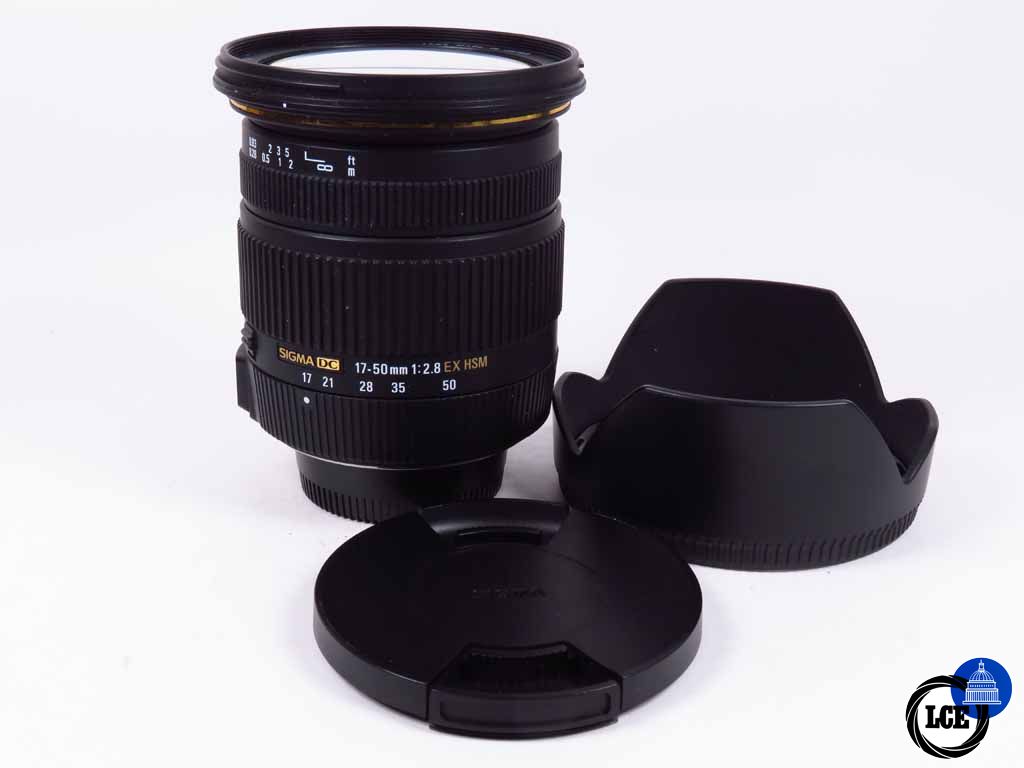 Sigma 17-50mm f2.8 DC EX Nikon AFD