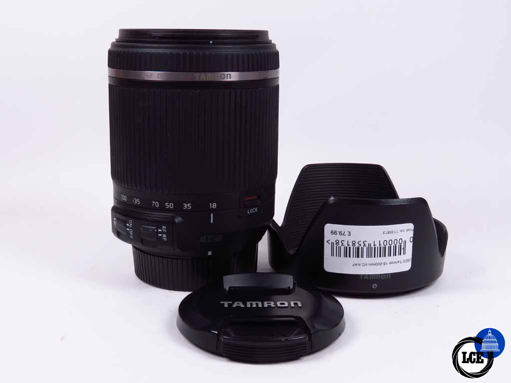 Tamron 18-200mm f3.5-6.3 Di II vc Nikon AF Fit 