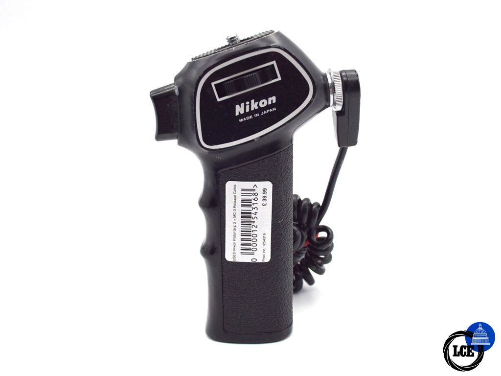 Nikon Pistol Grip + MC-3 Release Cable