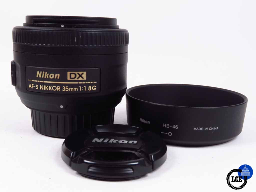 Nikon 35mm f1.8 AFS DX 