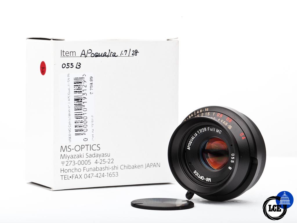 Miscellaneous MS Optics 28mm f/1.7 APOQUALIA | 1019312