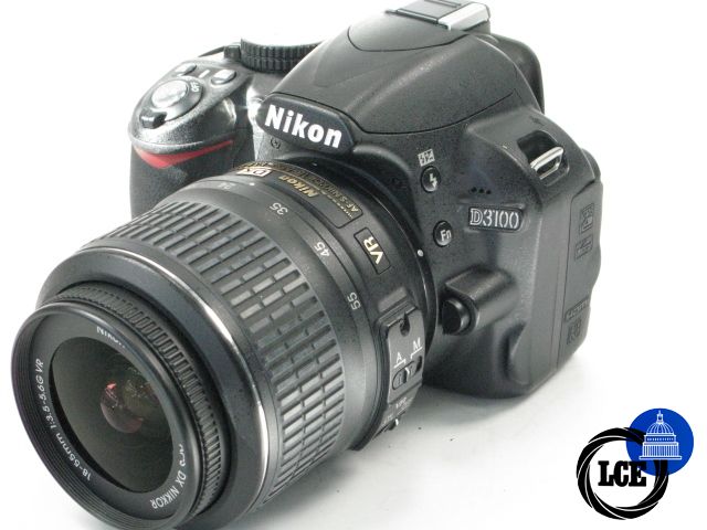 Nikon D3100 with 18-55mm VR  4k sc