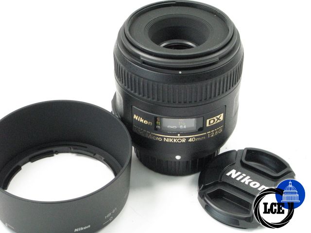 Nikon DX 40mm f2.8 Macro