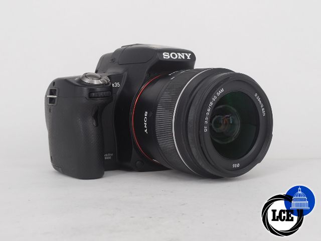 Sony a35 + 18-55mm  ***only 2k shots***