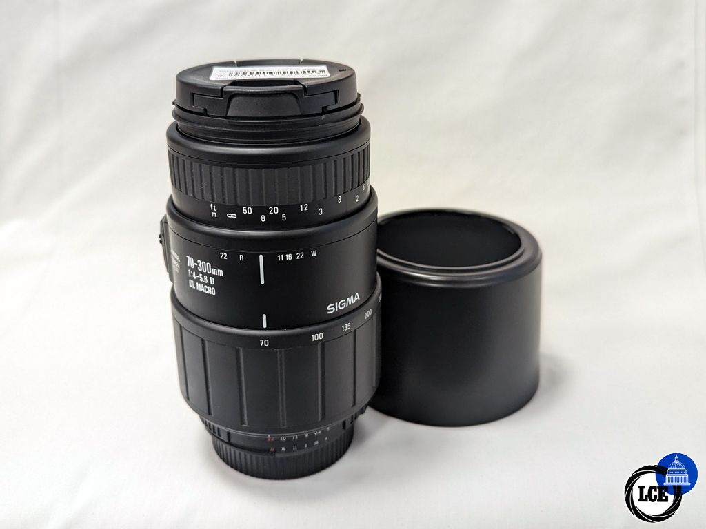 Sigma AF 70-300mm F4-5.6 D DL Nikon Fit