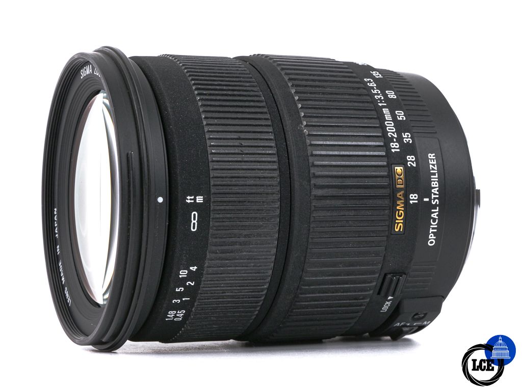 Sigma 18-200mm f3.5-6.3 DC OS Canon EF-S Mount