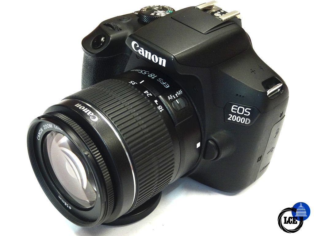 Canon EOS 2000D + 18-55mm 