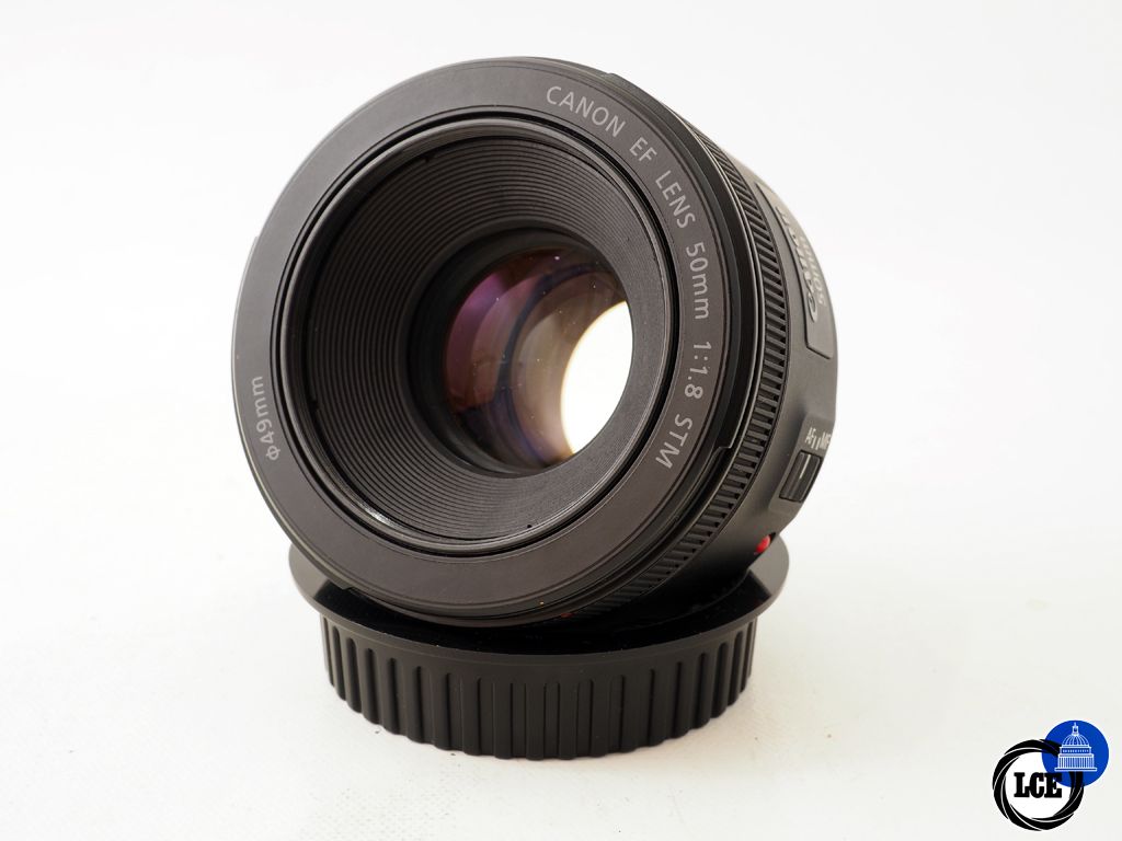 Canon EF 50mm F1.8 STM (includes hood)