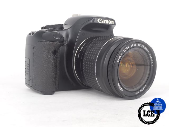 Canon EOS 450D + 28-80mm 
