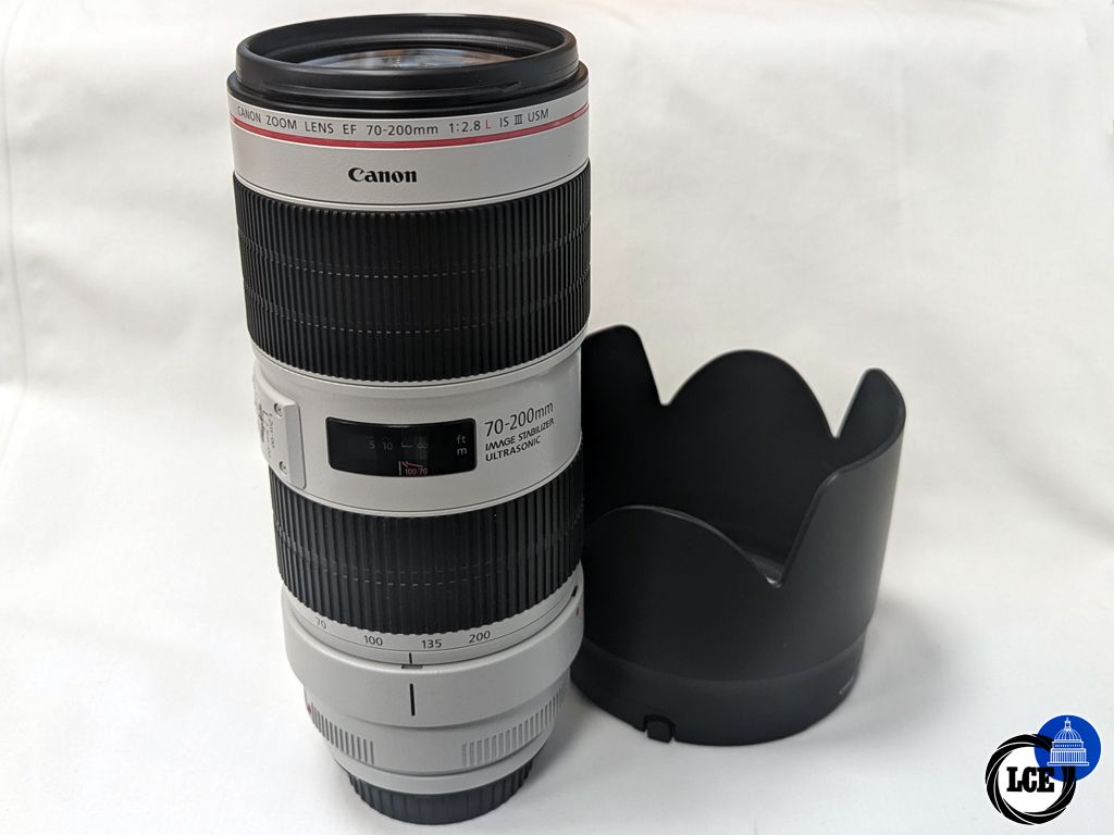 Canon EF 70-200mm F2.8 L IS USM MkIII