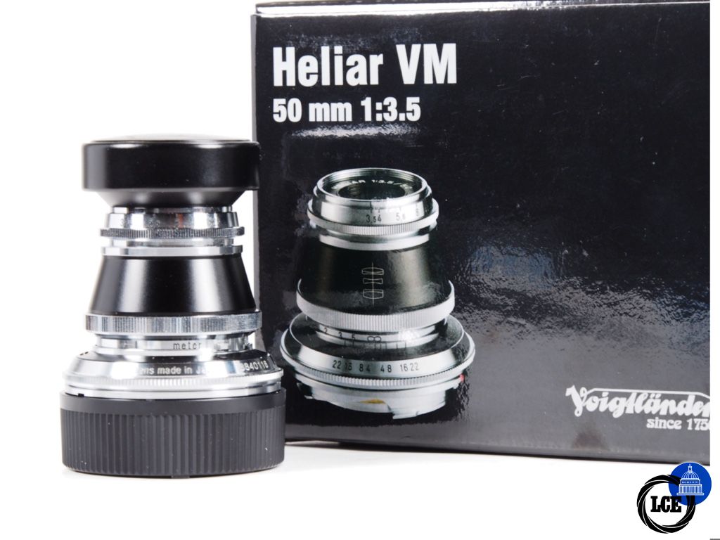 Voigtlander 50mm F3.5 Heliar, V/M mount