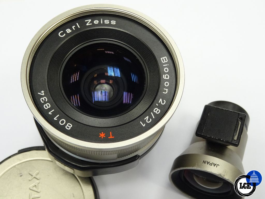 Contax 21mm f 2.8 + GF21 Viewfinder for Contax G