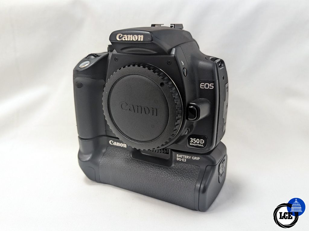 Canon EOS 350D Body + BG-E3 Grip