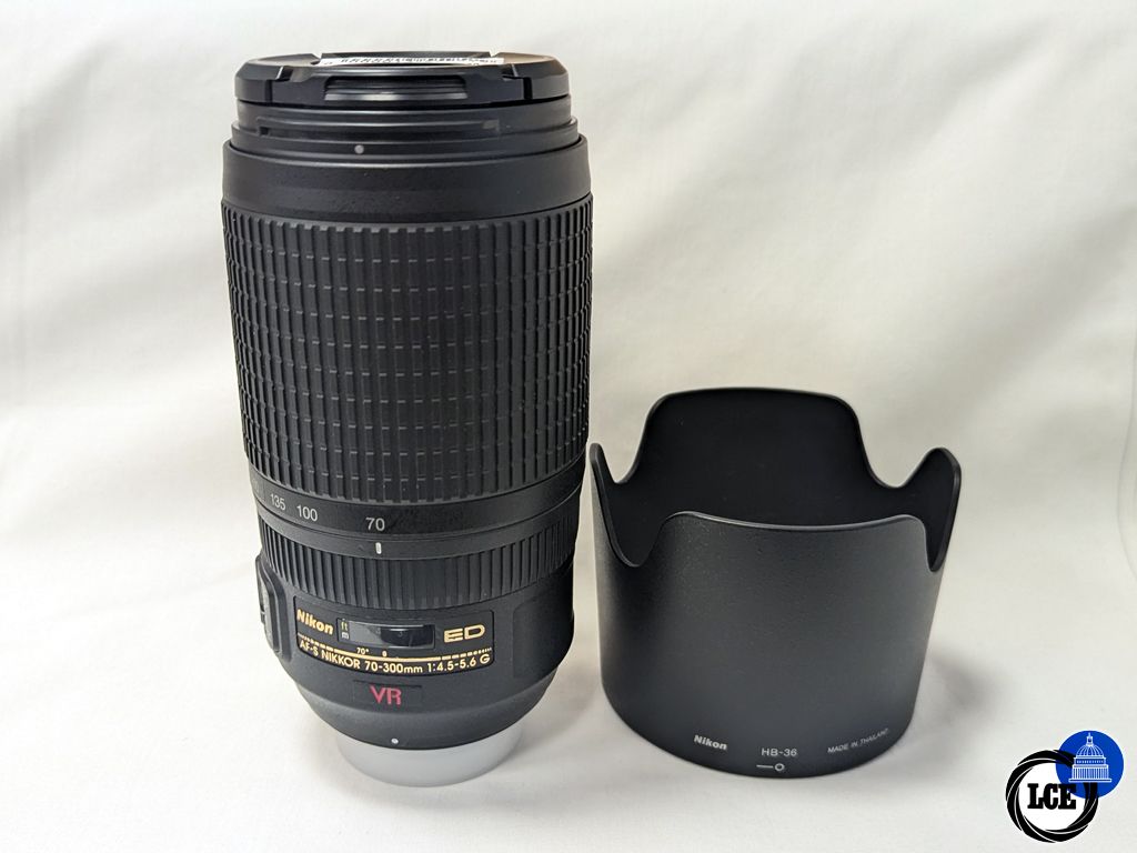 Nikon AF-S 70-300mm F4-5.6 G ED VR