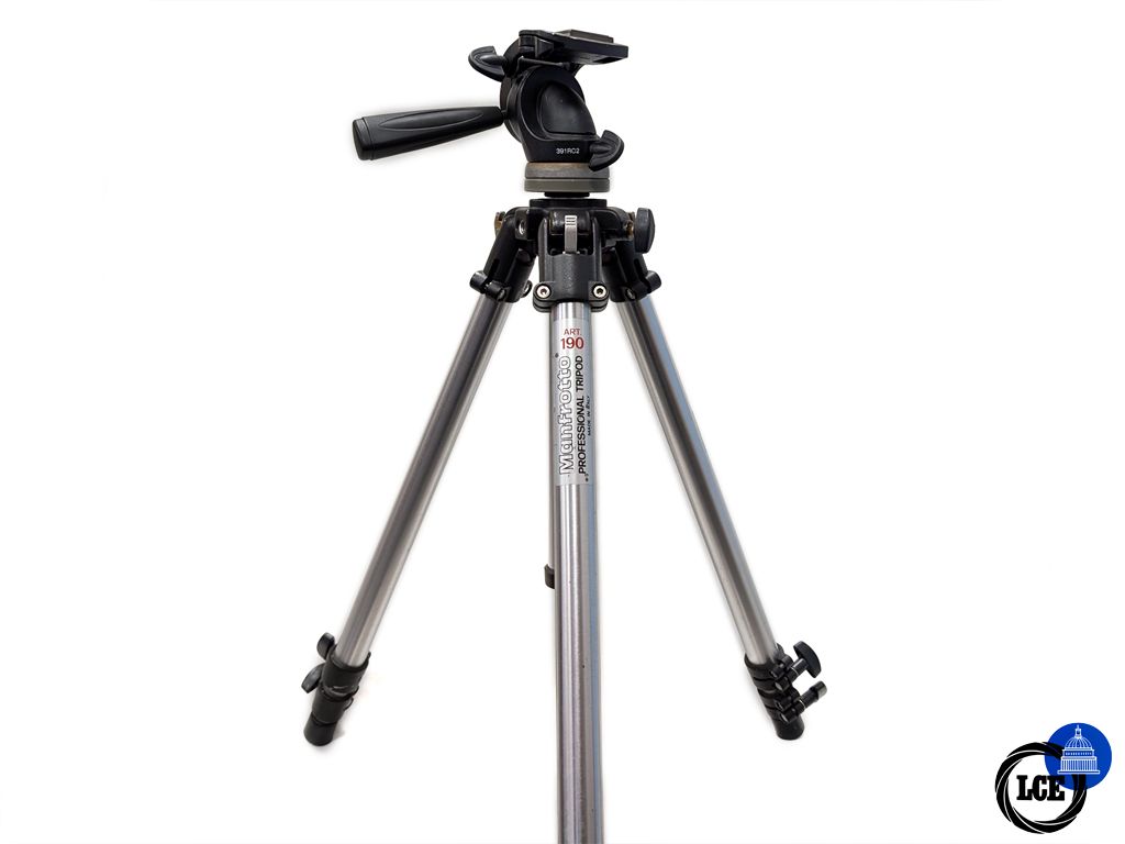 Manfrotto Art 190 Professional Tripod with 3-Way pan head