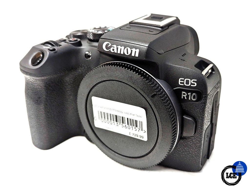 Canon EOS R10 Body - Less than 1k Shutter Count!