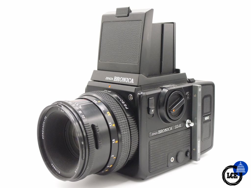 Bronica SQ-Ai with 80mm, WLF,  120 back, Prism and 645 back