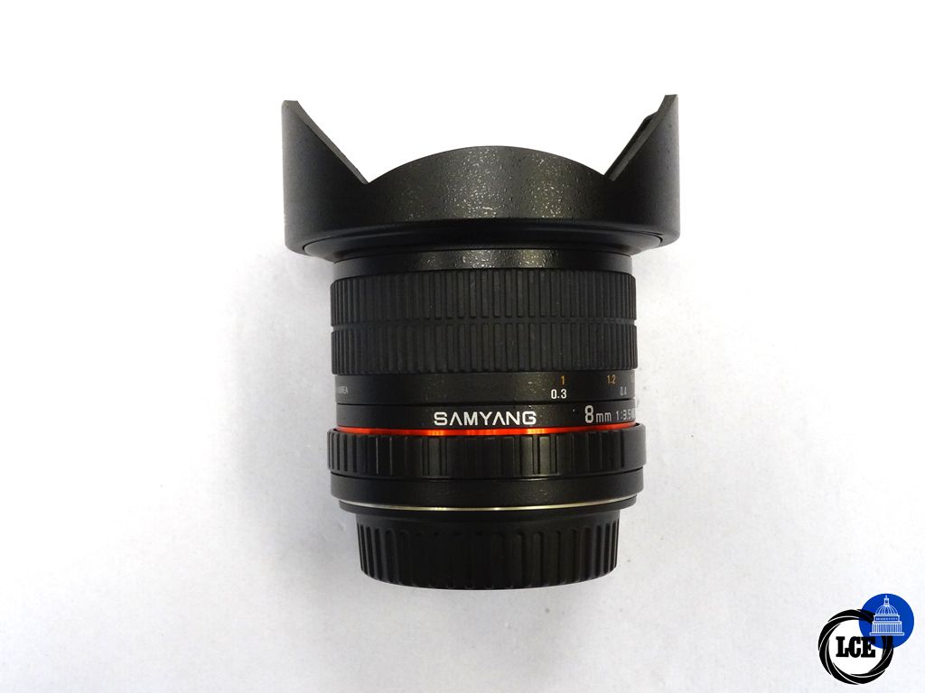 Samyang 8mm f3.5 II Fisheye Canon EF-S MF