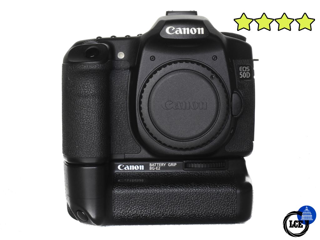 Canon EOS 50D Body+BG-E2 Grip (Shutter Count 16,281)