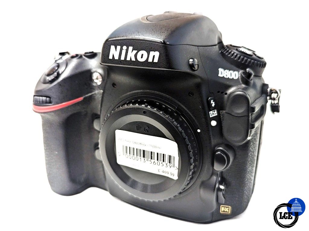 Nikon D800 Body - Shutter Count 11.6k