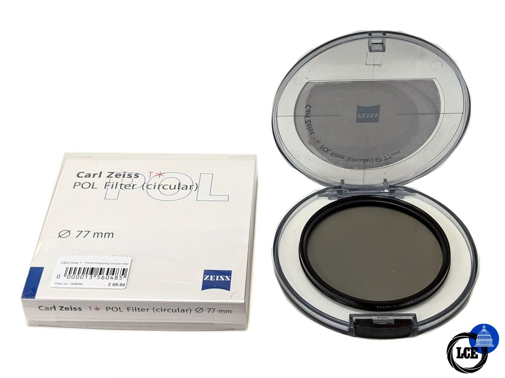 Zeiss T* 77mm Circular Polariser Filter