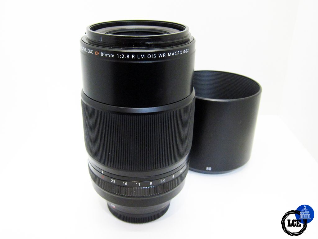 FujiFilm XF 80mm f/2.8 R LM OIS WR Macro (inc Box & Hood)