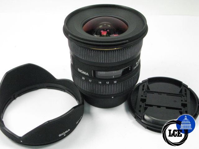 Sigma DX 10-20mm f4-5.6 DC HSM