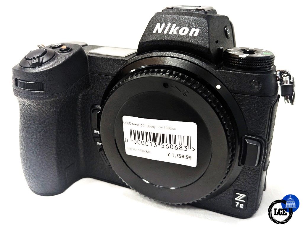 Nikon Z 7 II Body - Low 1050 Shutter Count!