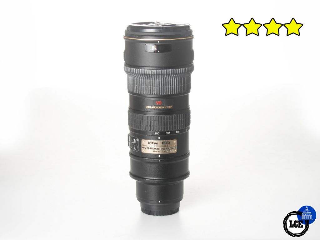 Used Nikon 70-200 f2.8 G ED VR IF AF-S (BOXED) with Hood | London ...