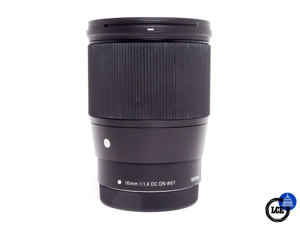 Sigma 16mm f/1.4 DC DN (EF-M Mount)